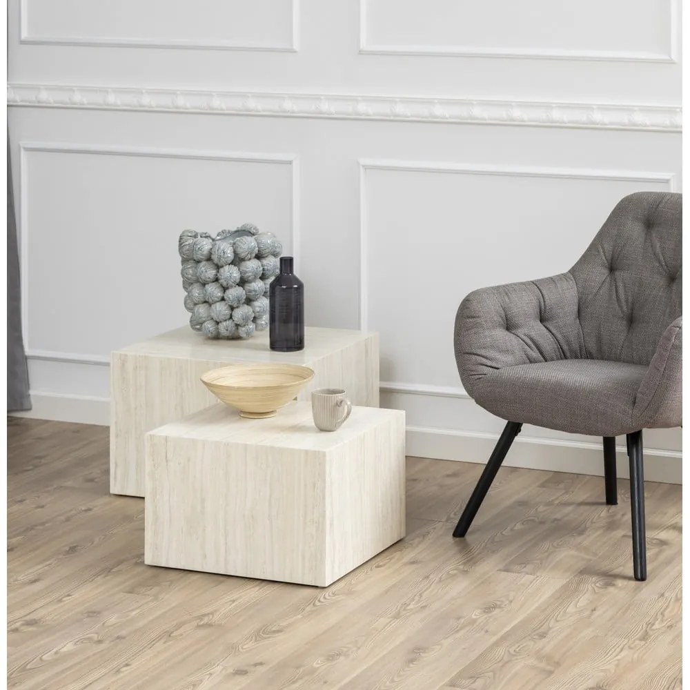 Tavolini in set da 2 58x58 cm Dice - Actona