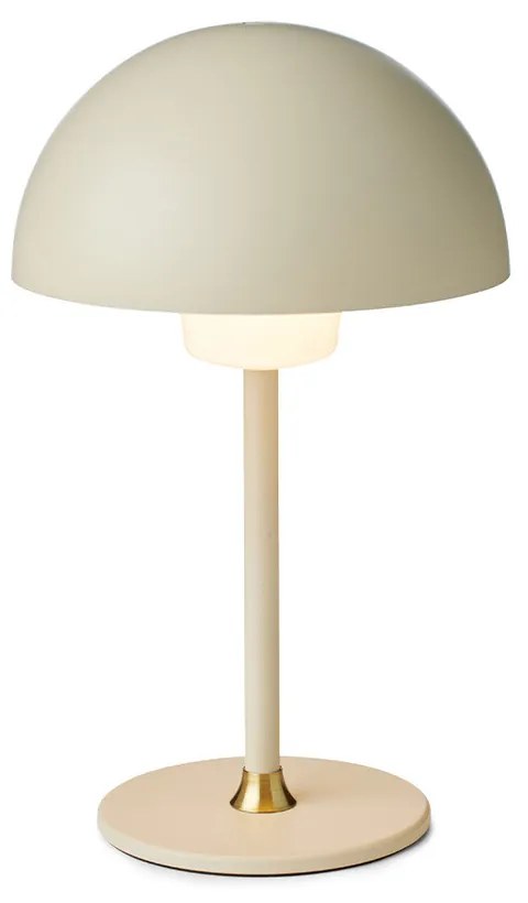 Halo Design - Moon Light Portable Lampada da Tavolo Dim. Crema Halo Design