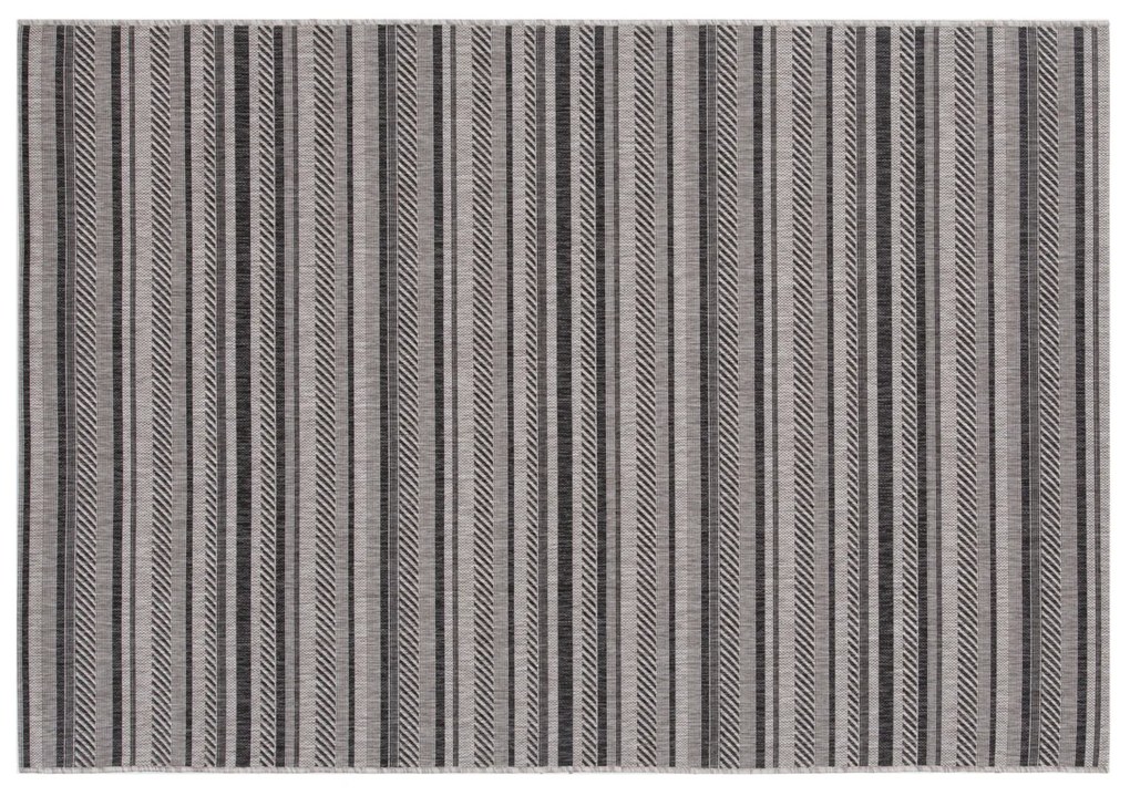 Tappeto 200x280 cm Stripes marrone