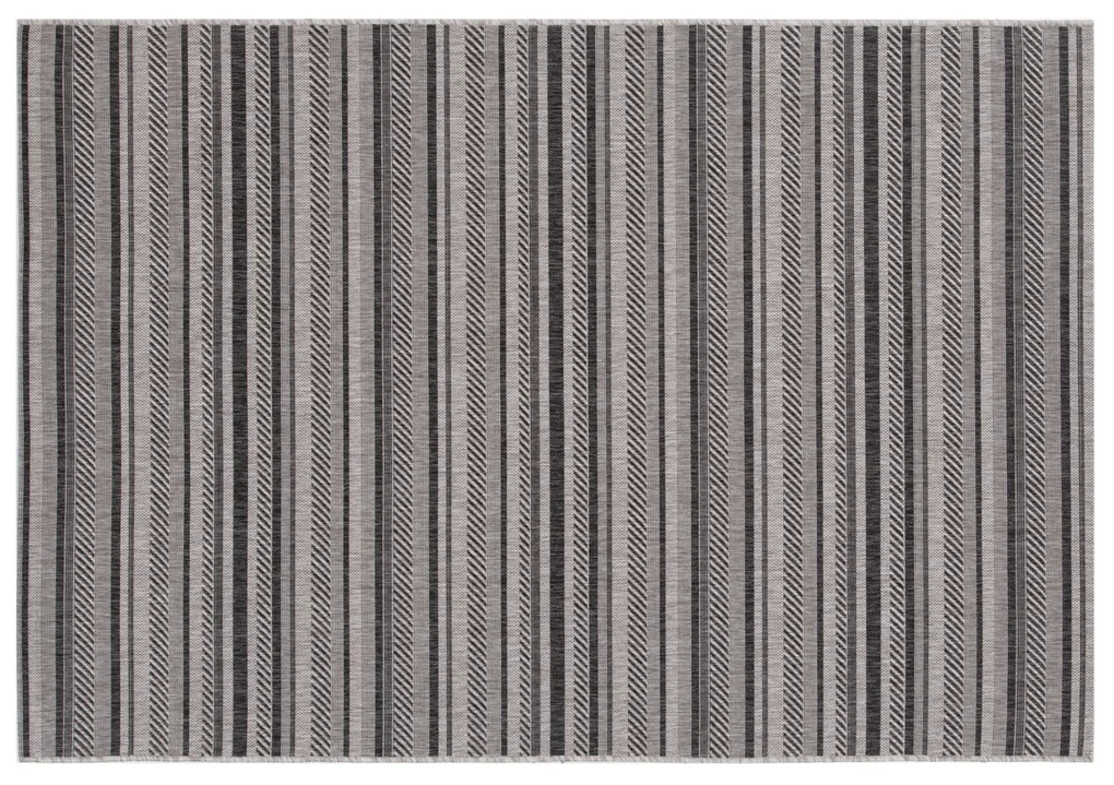 Tappeto 200x280 cm Stripes marrone