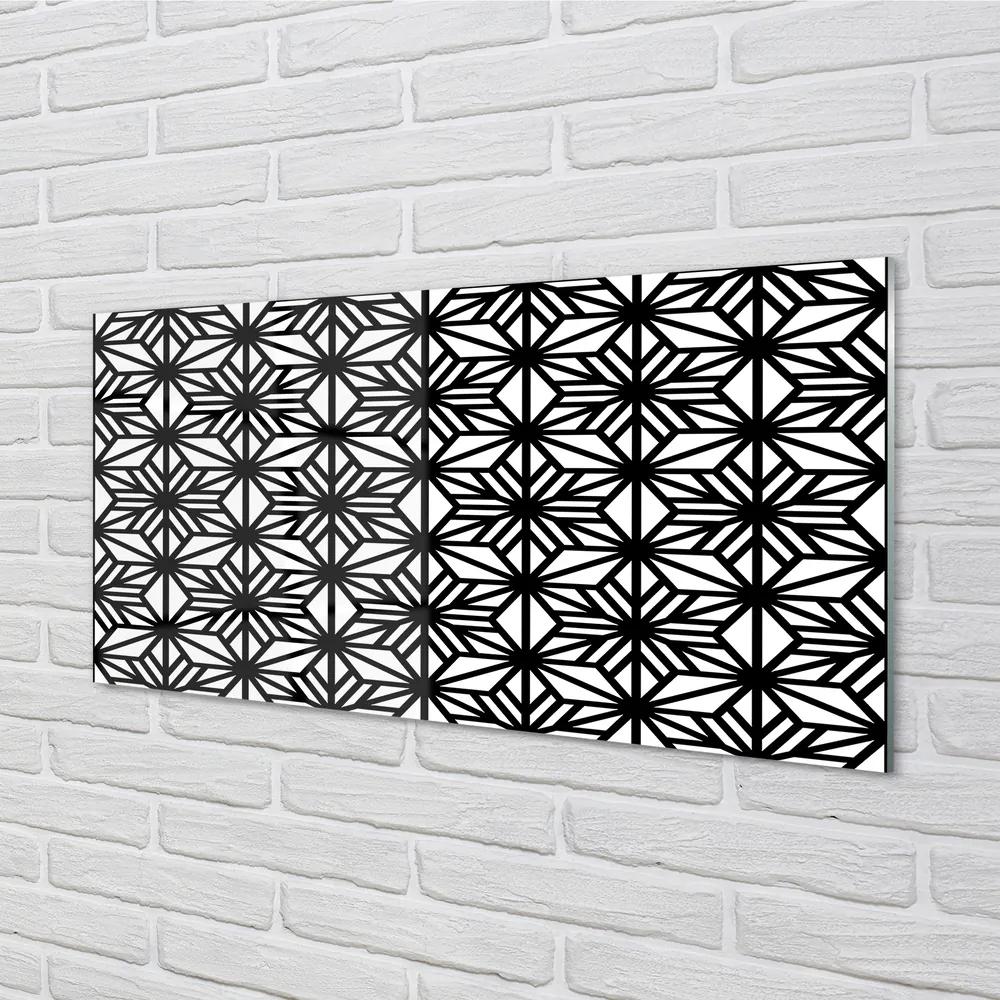 Rivestimento parete cucina Motivo geometrico floreale 100x50 cm