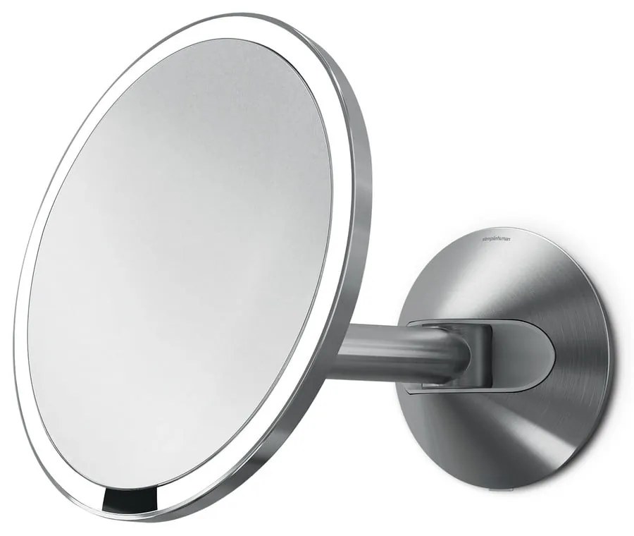 Specchio da parete/per make-up con illuminazione/con ingrandimento (5x) ø 20 cm Sensor – simplehuman