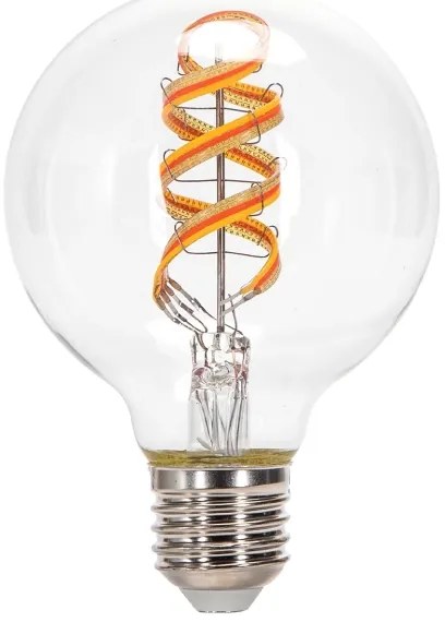 LED RGBW Lampadina FILAMENT G80 E27/4,9W/230V 2700K - Aigostar