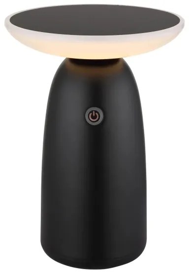 Globo 36625S - Lampada solare touch LED Dimmerabile LED/10W/3,7V IP54 nero