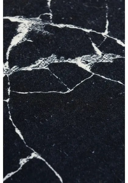 Tappetino bagno MARBLE 40x60 cm nero