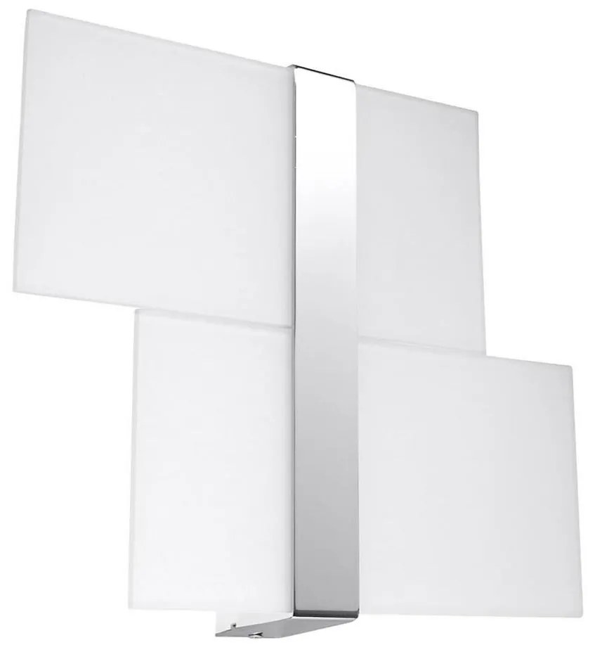 Sollux SL.0187 - Applique MASSIMO 2xG9/40W/230V bianco/cromo