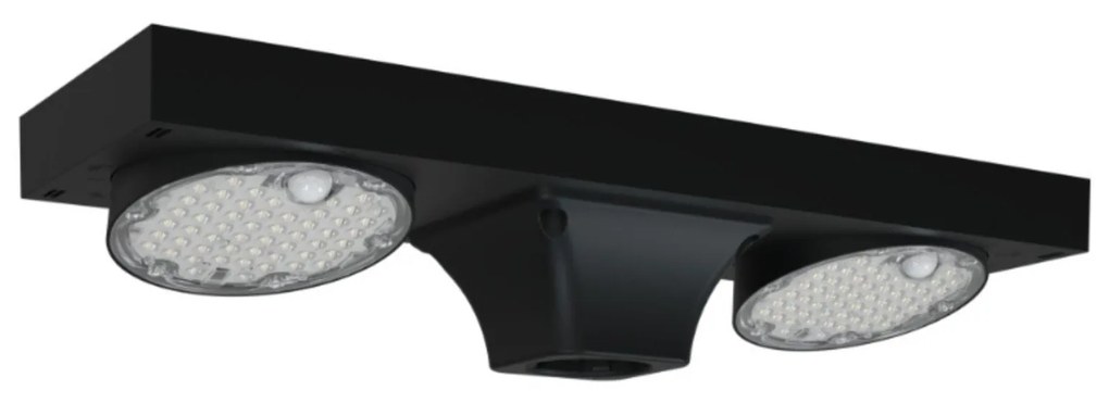Lampione ad Energia Solare 4800 Lumen Doppia Fonte Luminosa