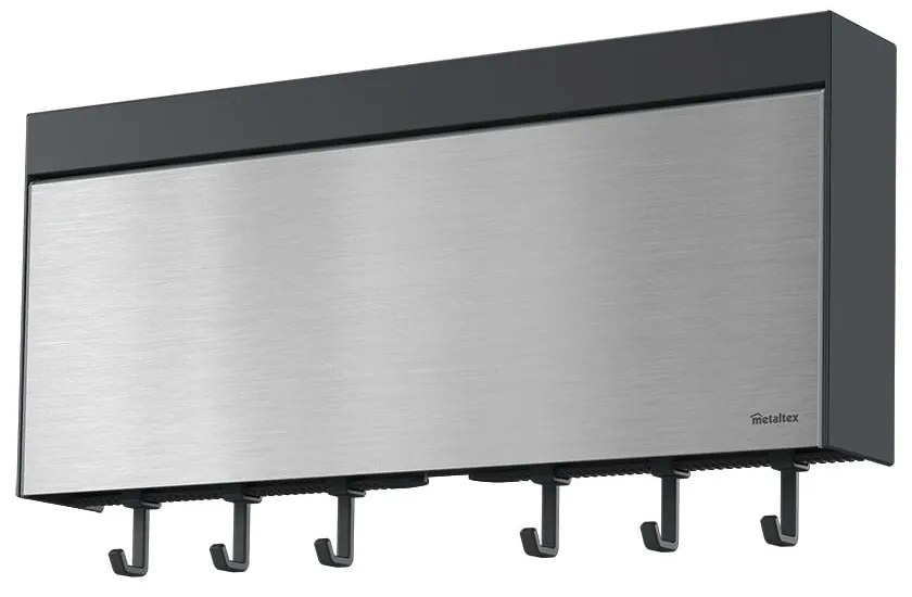 Porta rotolo e pellicole da appendere per cucina Tango Inox - Metaltex