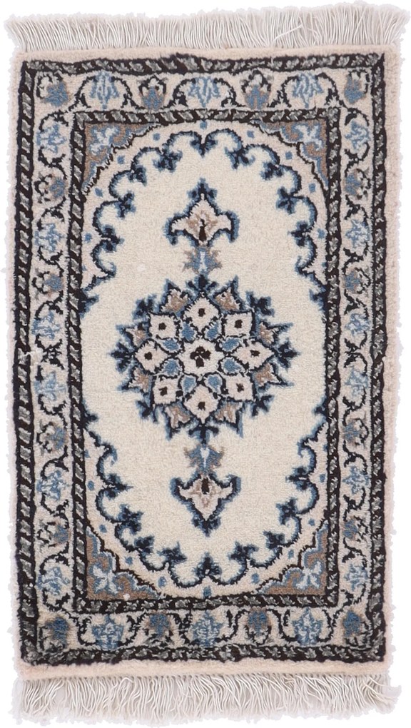 Nain Tappeto 40 x 60 (Iran) Annodato A Mano