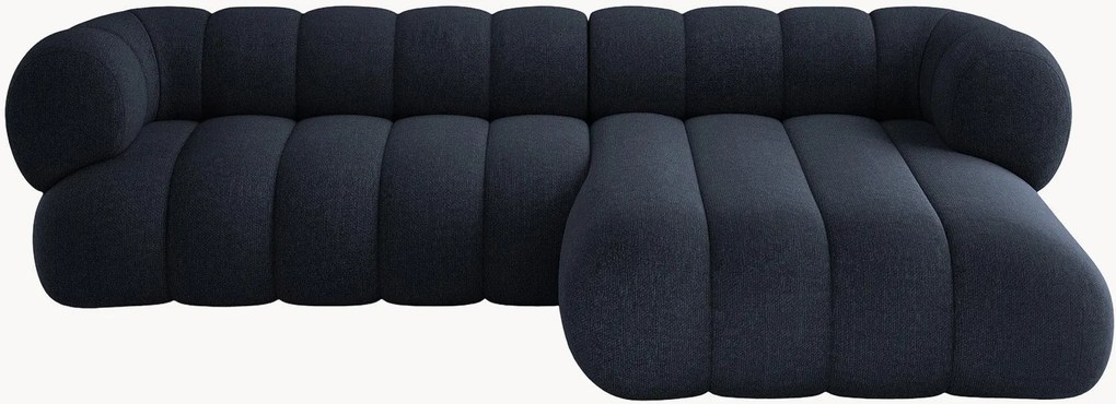 Divano angolare 5 posti in ciniglia Koge