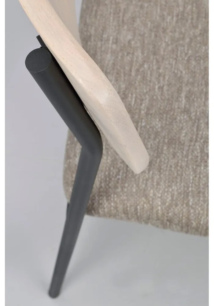 Sedie da pranzo in colore beige-naturale in set da 2 Maymont - Rowico