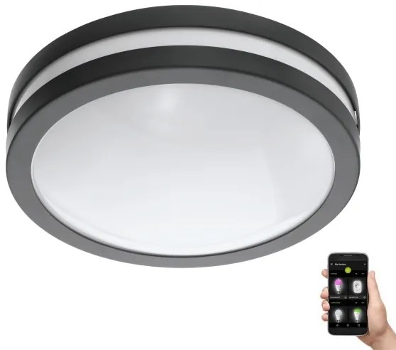Eglo 97237 - Lampada LED dimmerabile da bagno LOCANA-C LED/14W/230V BT IP44