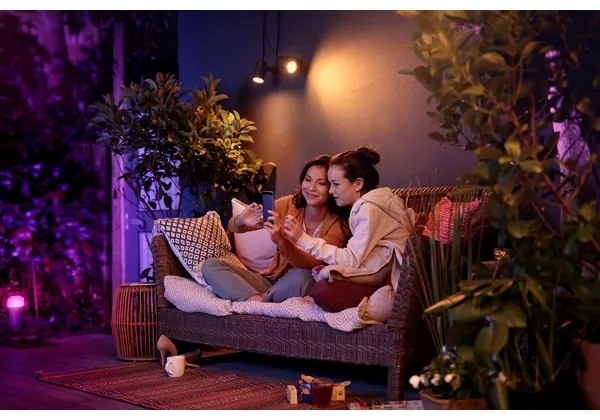 Philips 17428/30/P7 - Faretto LED RGB esterno Hue LILY LED/8W/230V IP65