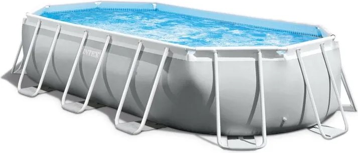 Piscina ovale con struttura 503x274xH122 cm prism Frame INTEX26796