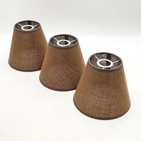 Brilagi - Lampadario LED ANTHONY 3xE14/40W/230V rovere noce/marrone