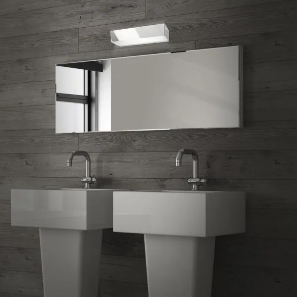 Briloner 2204-018 - Applique a LED da esterno LED/8W/230V IP44 cromo