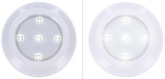 Solight WL906 - Set da 3 lampade dimmerabili a LED con telecomando (alimentazione 3×AAA)