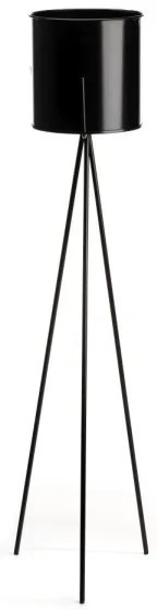 Portafiori TRIPOD 110x25 cm nero