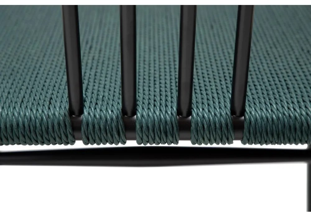 Sedia da pranzo nero-turchese Sava - DAN-FORM Denmark