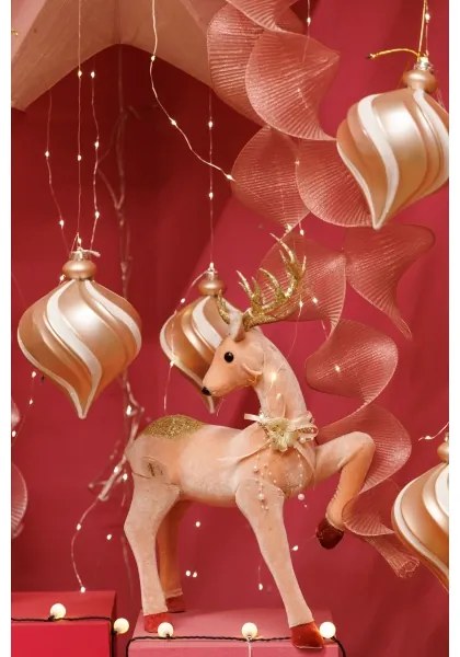 Decorazione natalizia 47 cm cervo