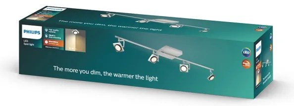 Philips 53194/48/P0 - Luce Spot a LED MILLENNIUM 4xLED/4,5W/230V