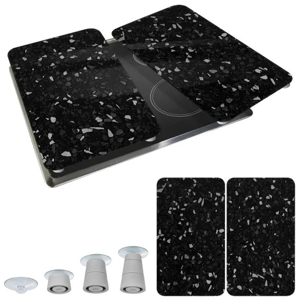 WENKO 53905100 - Piastra di copertura 30x52 cm multicolore/grigio/trasparente