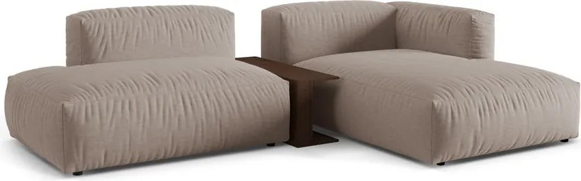 Divano angolare componibile beige (angolo destro) Martina - Micadoni Home