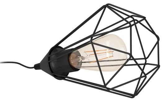 Eglo 94192 - Luce da tavolo con presa TARBES 1xE27/60W/230V