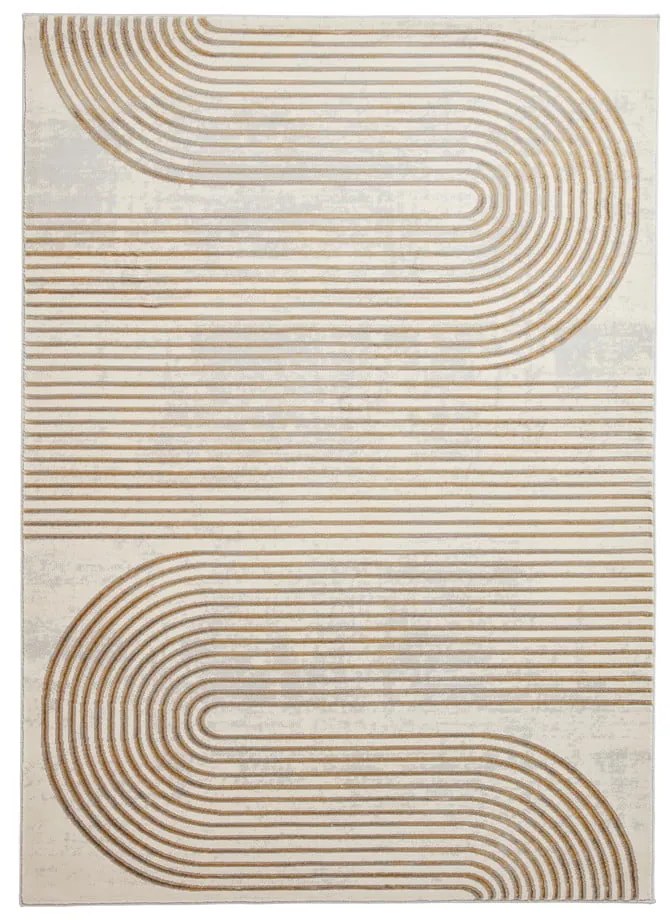 Tappeto grigio/oro 220x160 cm Apollo - Think Rugs