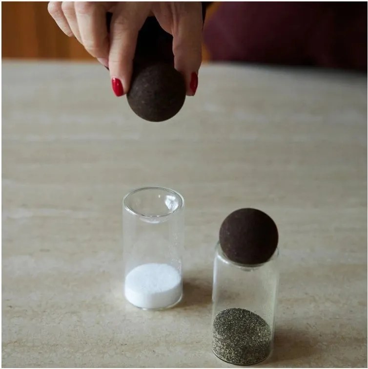 Saliera e pepiera Nature – Sagaform