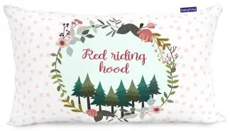 Fodera per cuscino HappyFriday Mr Fox Red Riding Hood Multicolore 50 x 30 cm