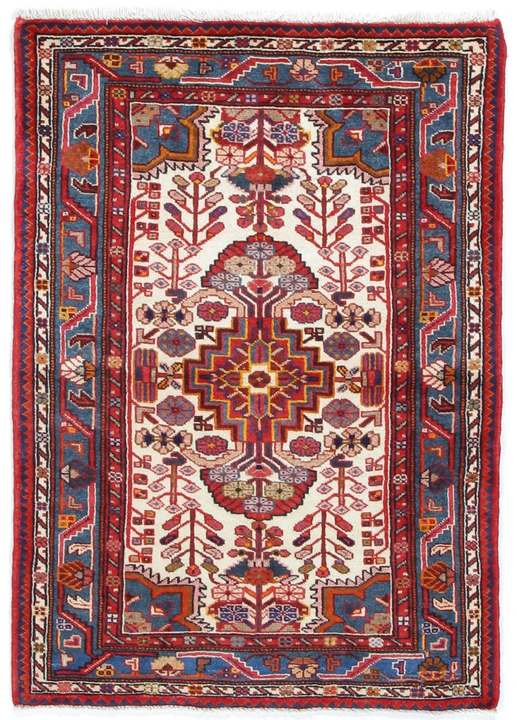 Tuyserkan Tappeto persiano 90x130 (Iran) Annodato A Mano