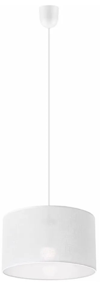Lampadario a sospensione con filo SIRJA 1xE27/60W/230V bianco
