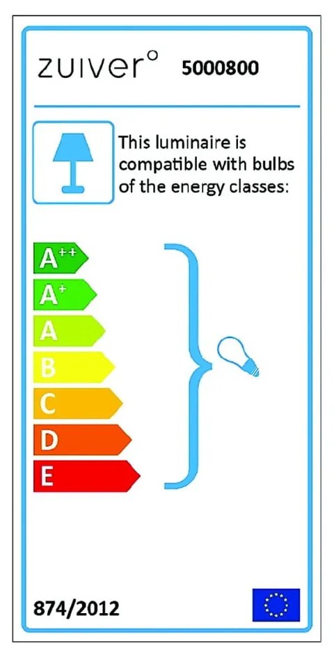 Lampada da terra nera e grigia Treppiede, ø 50 cm - Zuiver