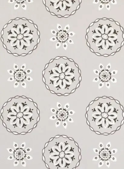 Tapete Garance von Nina Campbell - French Grey