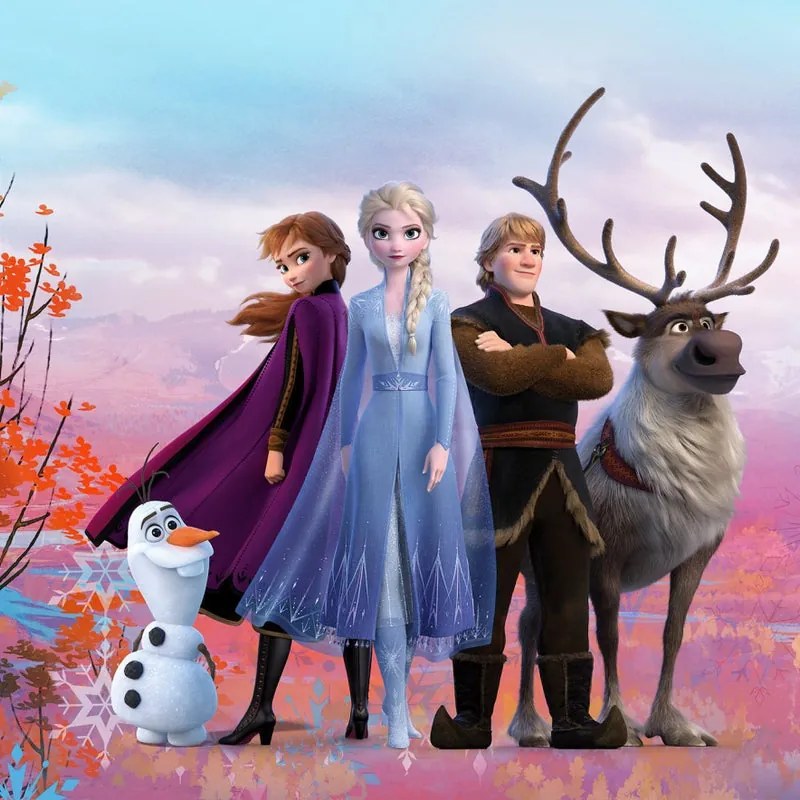 Fotomurale Frozen Iconic, multicolore 368 x 254 cm