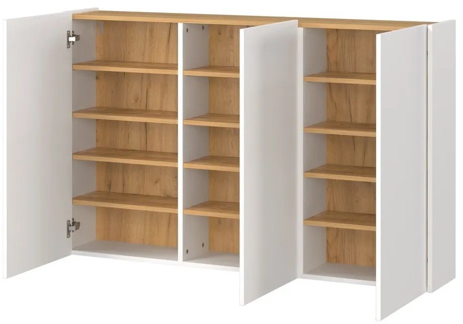 Set da ingresso bianco e color legno naturale effetto rovere Libbiano - Germania