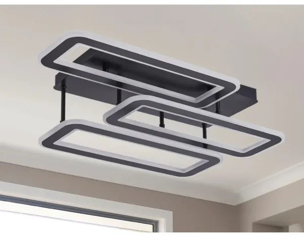 Lampadario a plafone LED dimmerabile LED/90W/230V 3000-6500K + telecomando