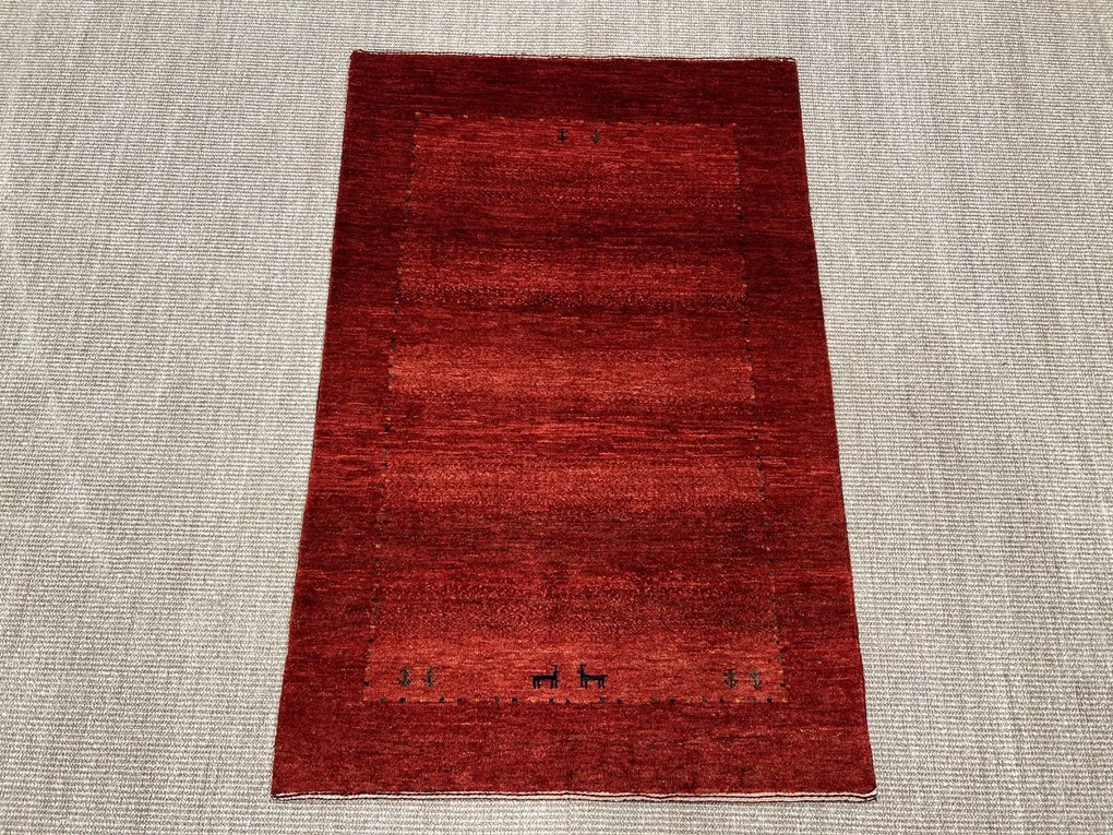 Loribaft Tappeto persiano 120 x 80 Rosso (Iran) Annodato A Mano