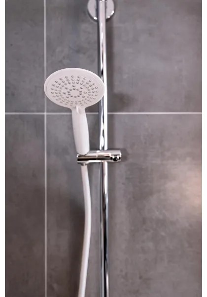 WENKO 23942100 - Soffione doccia YOUNG LINE 11x11 cm bianco