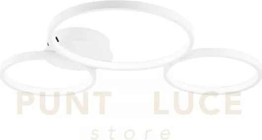 Plafoniera led fredy bianco 40w 5200lm cct 3000k 4000k 6500k 60x60x...