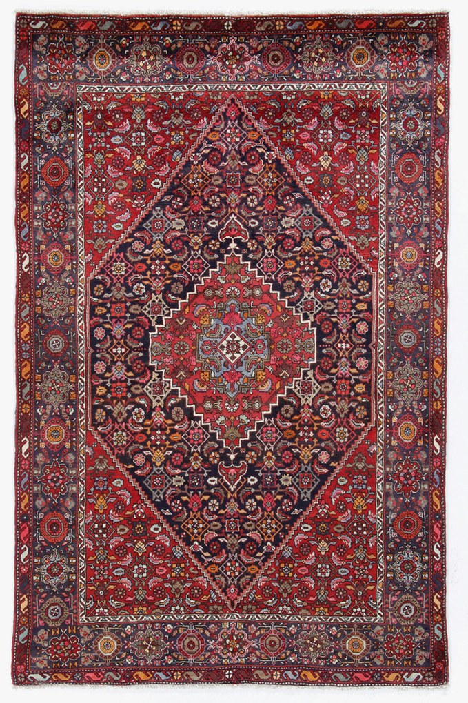 Gholtogh Tappeto persiano 130x200 (Iran) Annodato A Mano
