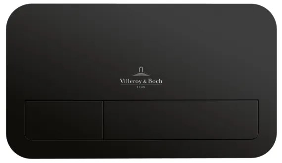 Villeroy & Boch 922490AN - Pulsante di scarico VICONNECT nero