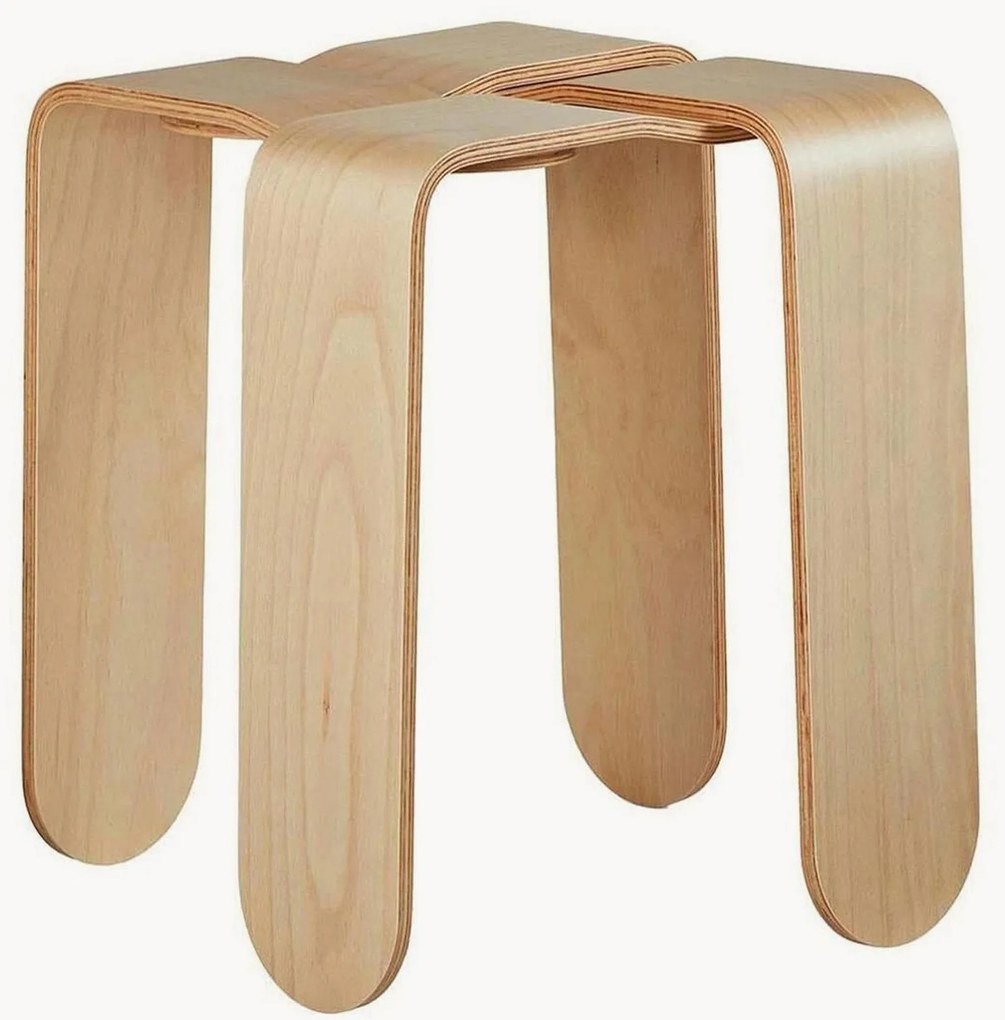 Sgabello in legno Criss Cross