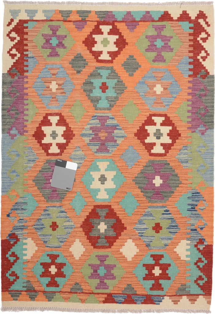Kilim Tappeto 100x150 (Pakistan) Tessuto A Mano
