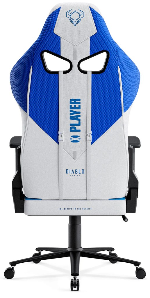Sedia Da Gaming Diablo X-Player 2.0 In Materiale Normal Size: Frost White