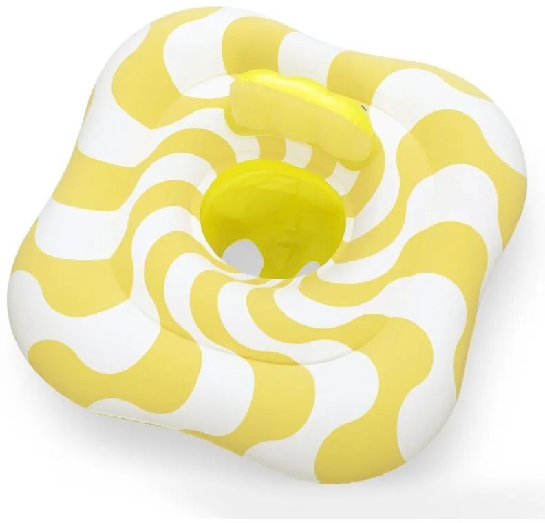 Bestway Flotatore Gonfiabile 2 Aree Sedia Bambino 79x79 cm 1-2 Anni Giardino, Piscina