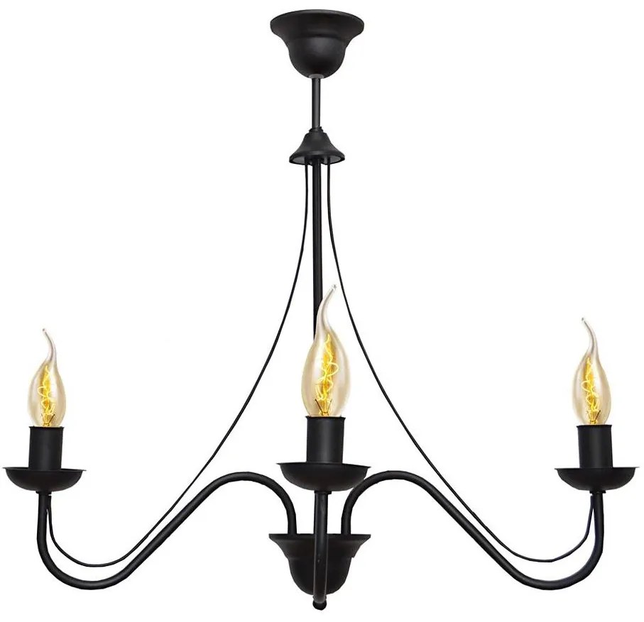 Lampadario a sospensione con filo MALBO II 3xE14/10W/230V