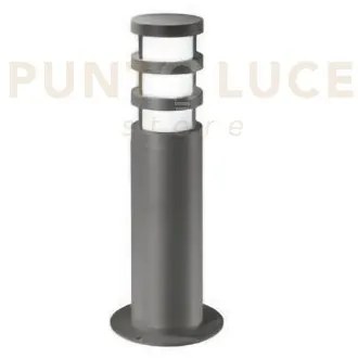 Ges023-paletto da esterno colore grigio antracite 1 luce attcco e27...