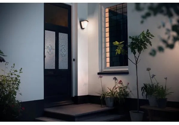 Philips 17383/93/PN - Applique da esterno KISKADEE 1xE27/42W/230V IP44